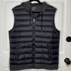 Polo Ralph Lauren puffer hoodie vest